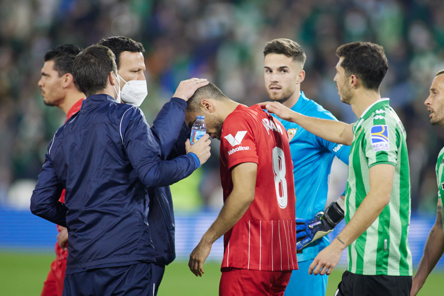 Archivada la causa por el lanzamiento del palo en el derbi copero Betis-Sevilla