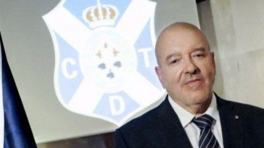 Miguel Concepción dimitirá en diciembre como presidente del CD Tenerife