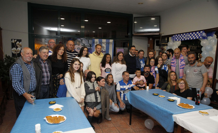 La peña Ian Mackay  da sus primeros pasos