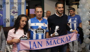 Mackay: “Es la hostia tener la oportunidad de llevar al Depor adonde se merece”