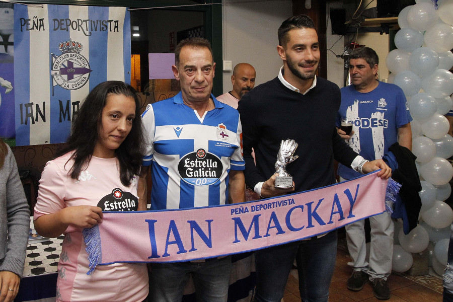 Mackay: “Es la hostia tener la oportunidad de llevar al Depor adonde se merece”