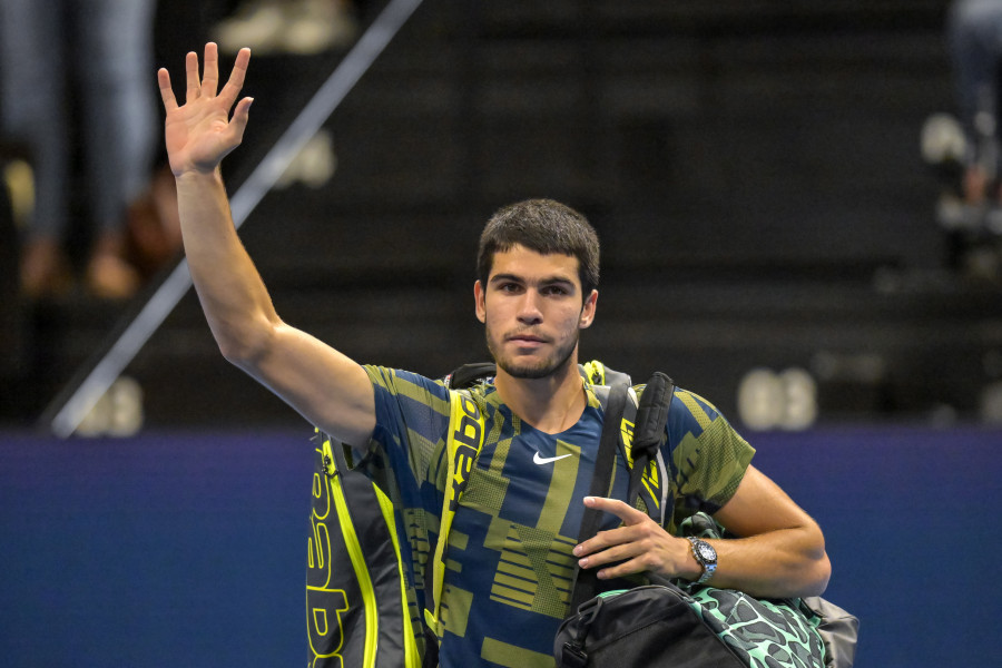 Alcaraz cae ante Auger-Aliassime en las semifinales de Basilea