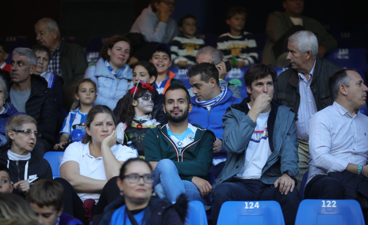 La afición del Depor sonríe de nuevo