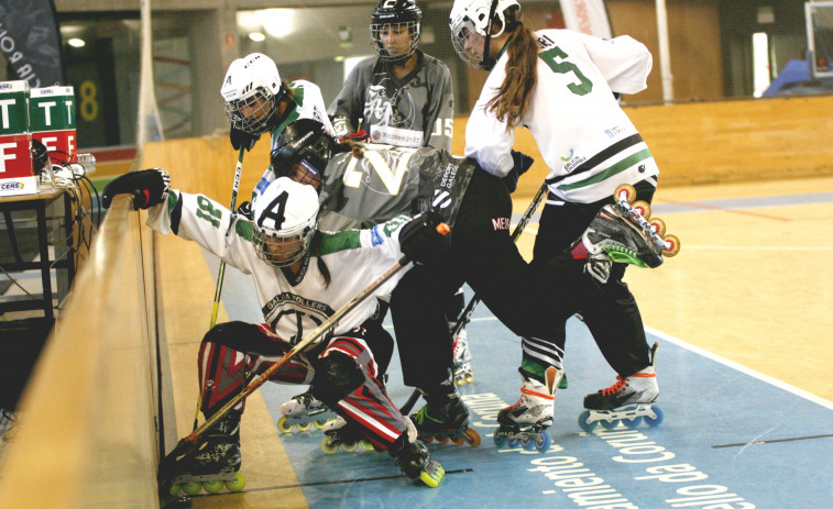 El Alquimia vence al Galicia Rollers en el derbi coruñés de hockey línea