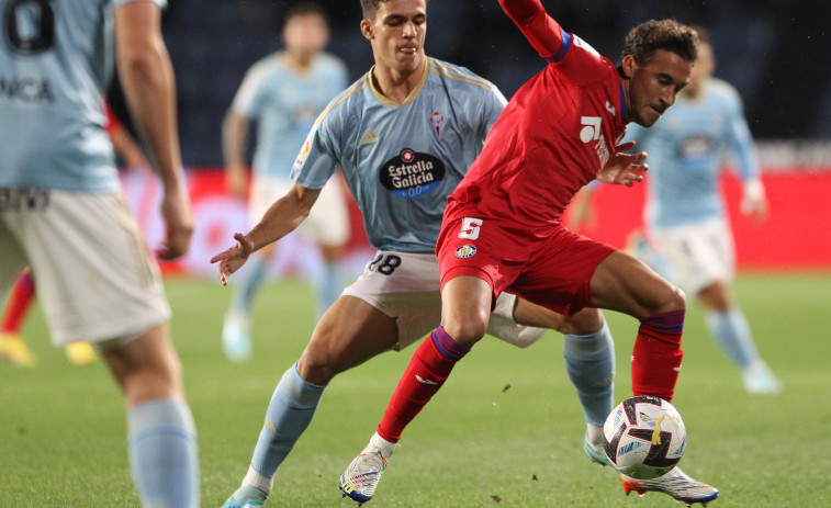 El Celta presenta alegaciones al acta por la tarjeta roja a Gabri Veiga