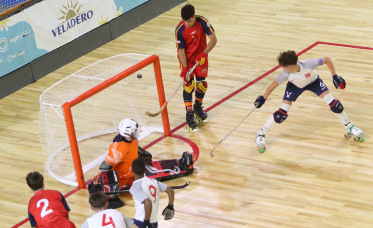 Bruno Saavedra debuta con gol en el Mundial sub-19 de hockey patines