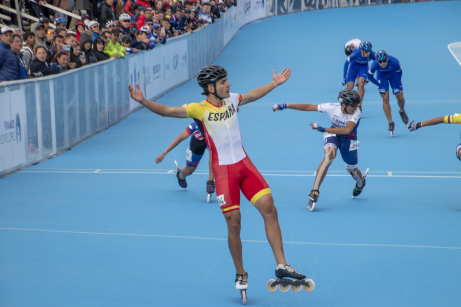 Manu Taibo, subcampeón mundial júnior en 10.000 metros puntos