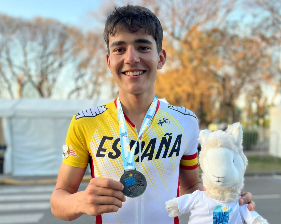 Manu Taibo conquista su tercera medalla en los World Skate Games: bronce en 15km eliminación