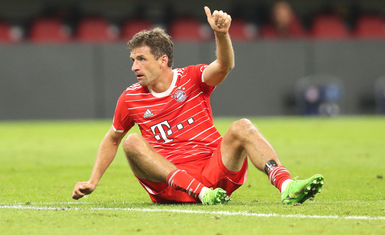 Nagelsmann anuncia que Müller no jugará los dos próximos partidos del Bayern
