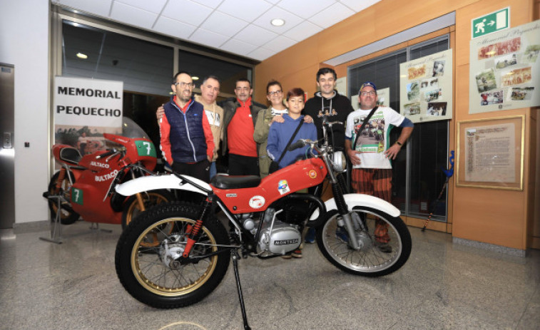 Una motocicleta Cota 123 de 1972 para el Memorial Pequecho en Culleredo