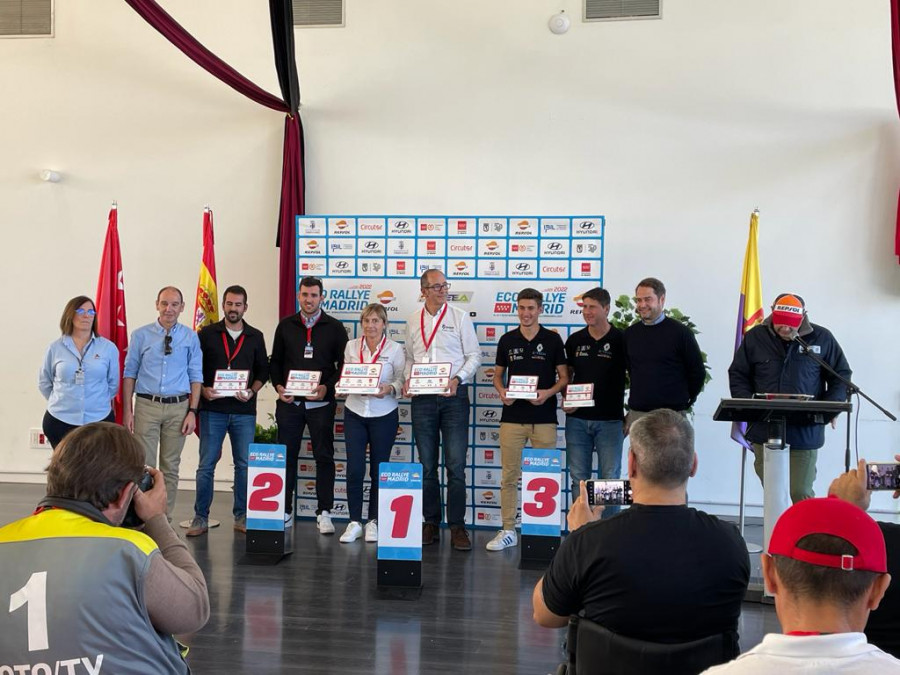 José Manuel Valerio y María José Vázquez ganan el Ecorrallye de Madrid