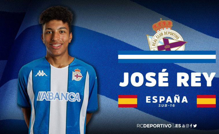 José Rey, canterano del Deportivo, convocado con España sub-16
