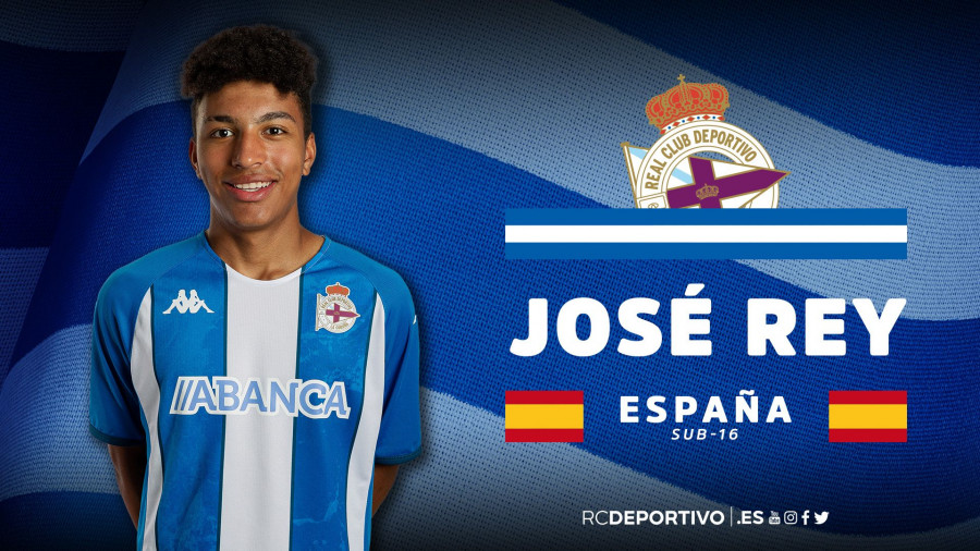 José Rey, canterano del Deportivo, convocado con España sub-16