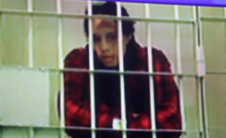 Brittney Griner, trasladada al penal ruso donde cumplirá su condena de 9 años