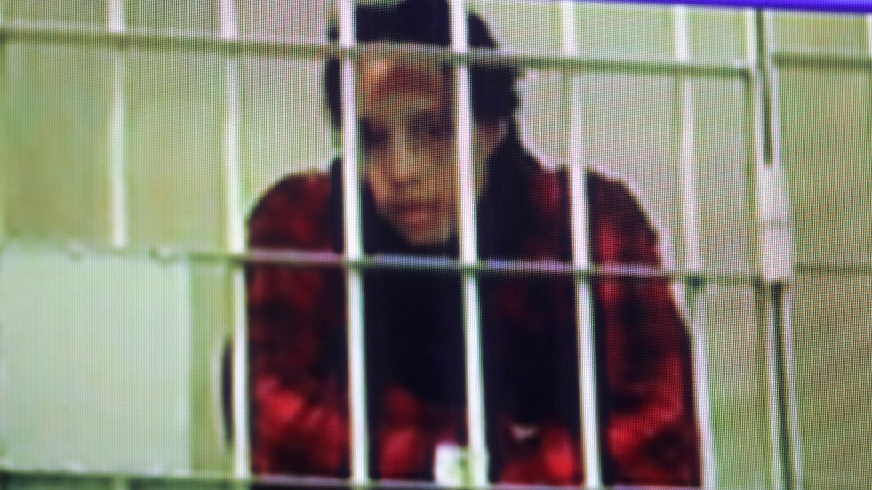 Brittney Griner, trasladada al penal ruso donde cumplirá su condena de 9 años
