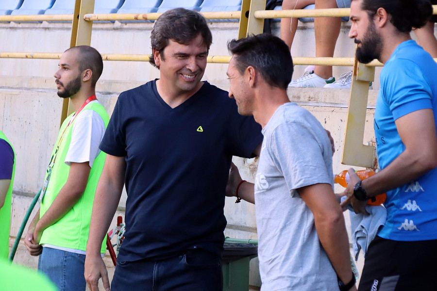 Eduardo Docampo: "A todos nos gusta el reto de estar en Riazor”