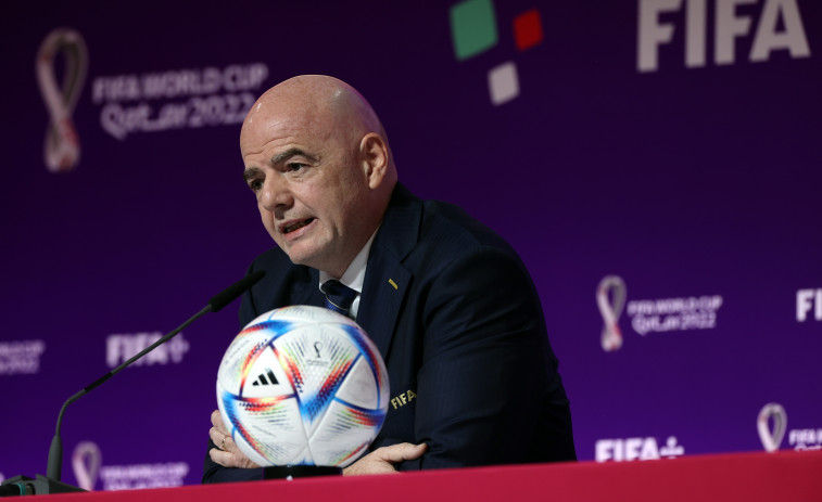 Infantino, presidente de la FIFA, confirma que el Mundial 2034 se jugará en Arabia Saudí