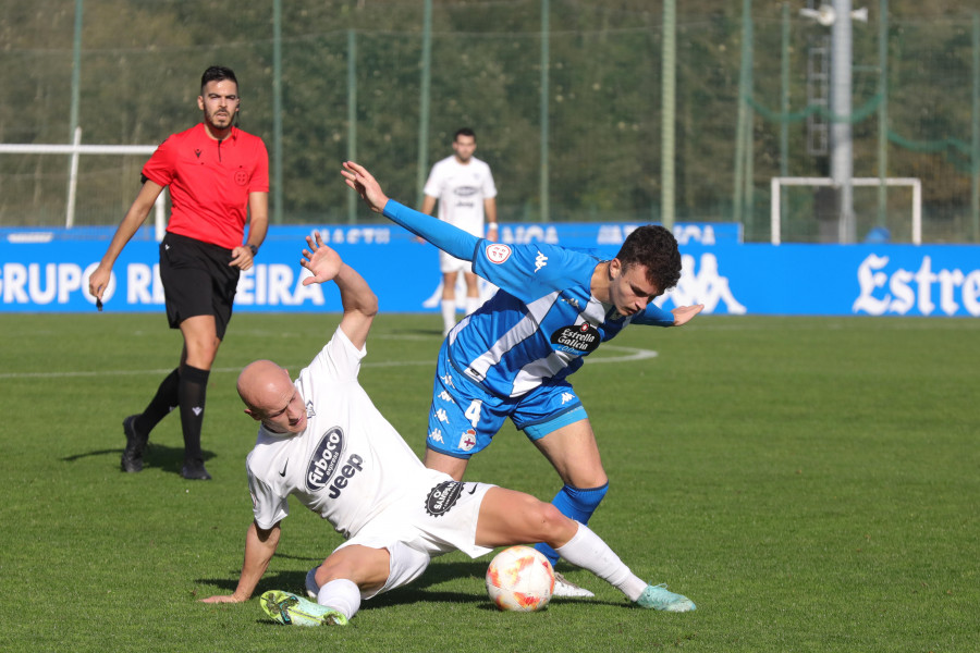 El Fabril sigue intratable en casa tras sufrir en el derbi contra el Silva