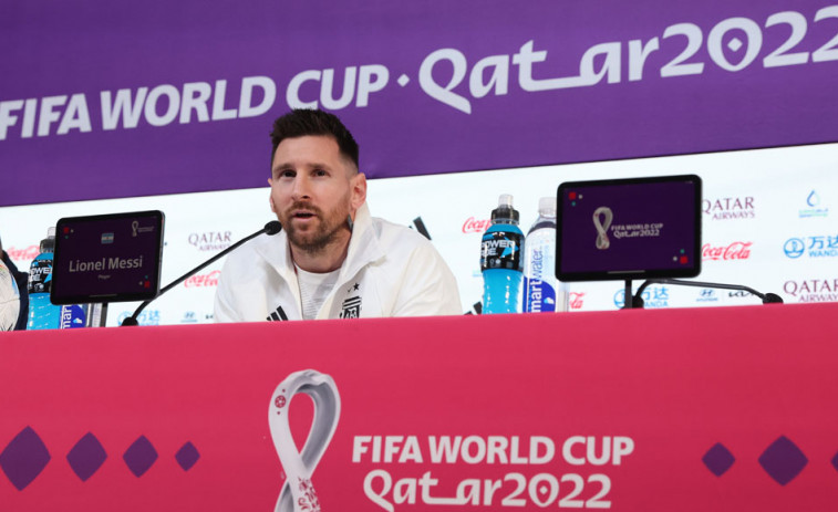 Intranquilidad tras comprobar el estado del tobillo de Leo Messi
