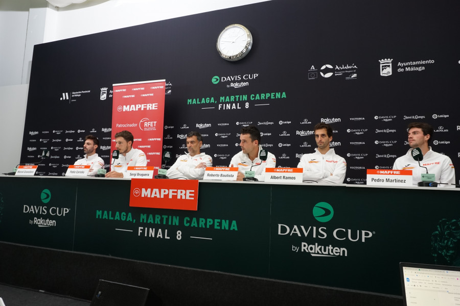 España comienza la Copa Davis sin Nadal y Alcaraz