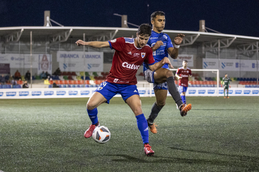 El Bergantiños desplegó ante el Ourense el mejor fútbol de la temporada