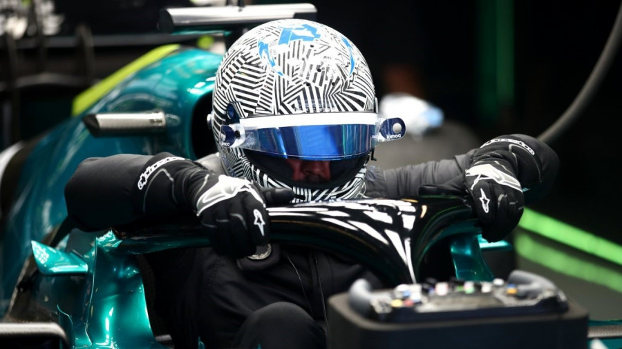 Alonso, aún "mucho más optimista" tras la primera prueba con Aston Martin