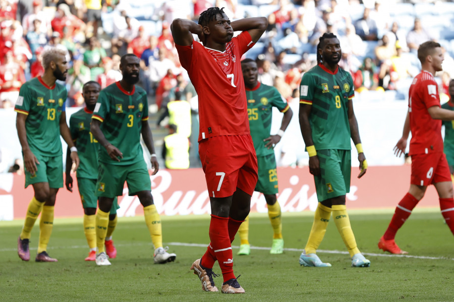 Suiza gana a Camerún con el gol de un jugador nacido en Yaundé