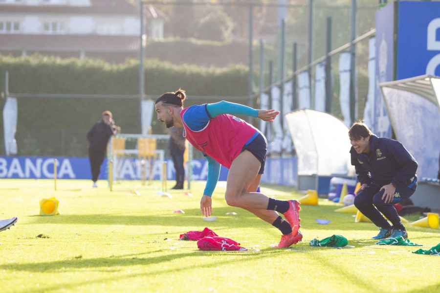 Pablo Martínez, recuperado, viaja a Fuenlabrada con el Depor