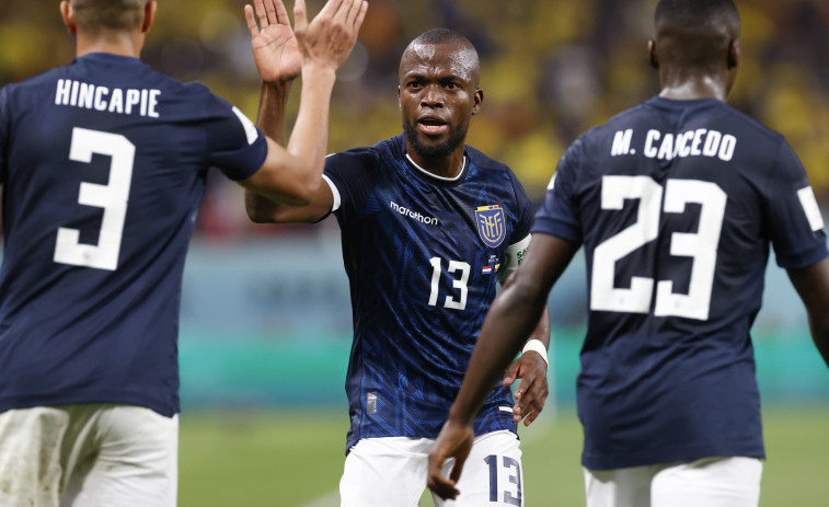 Valencia alienta el sueño de Ecuador