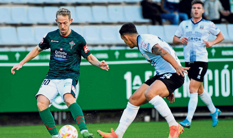 El Racing de Ferrol logra cerrar su racha de derrotas  (1-1)