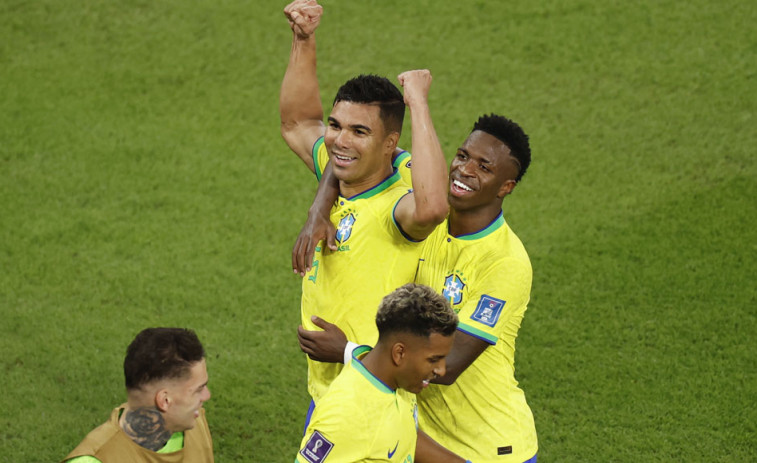 Casemiro manda a Brasil a octavos (1-0)