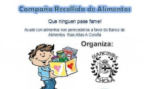La peña Cheka organiza el día 11 su tradicional recogida de alimentos
