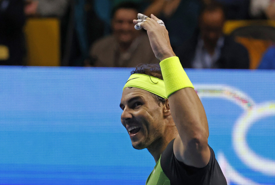 Nadal vence 7-5 y 6-4 a Ruud en un partido de exhibición en Bogotá