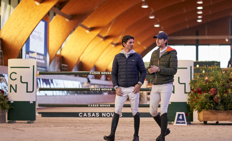 Martin Fuchs y Steve Guerdat: orgullosos de competir en el CSI 5* W A Coruña