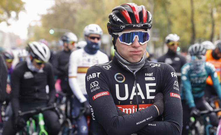 Pogacar gana con autoridad la prueba en línea del Criterium de Madrid
