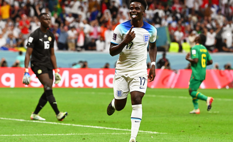Inglaterra gana a Senegal y se jugará el pase a semifinales con Francia