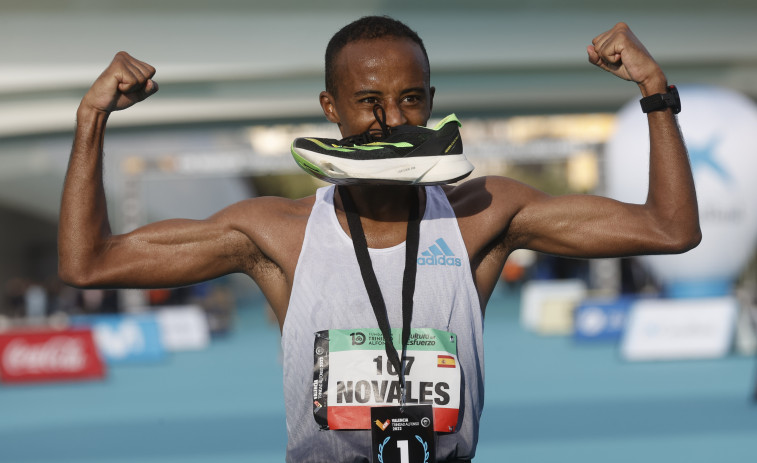 Tariku Novales establece un nuevo récord gallego de maratón