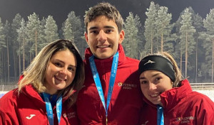Manu Taibo, la estrella del patinaje que también brilla sobre hielo