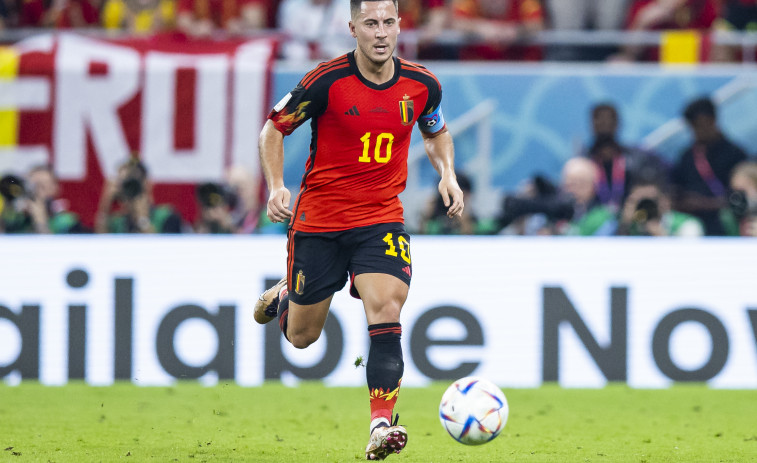 Eden Hazard se retira de la selección de Bélgica
