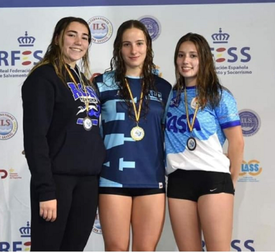 Lara López le da su primera medalla del curso al SASA