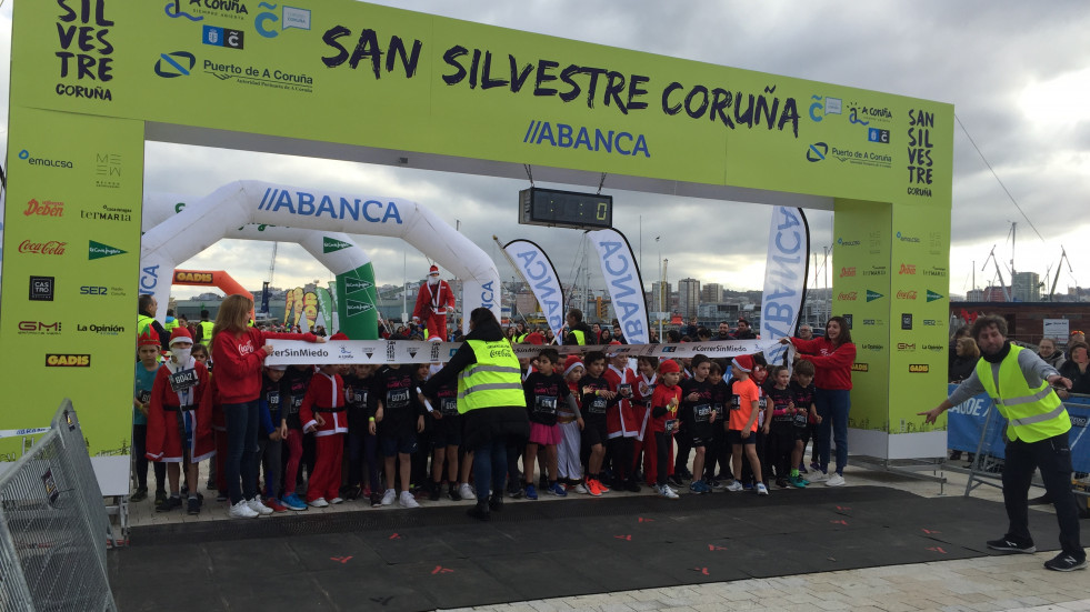 La XIII San Silvestre Coruña amplía el cupo de inscripción de las pruebas infantiles