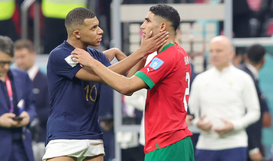 Mbappé-Hakimi, amistad a prueba de bombas