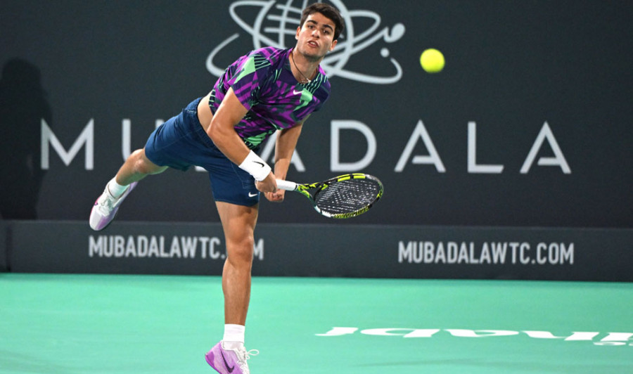 Rublev descubre la falta de rodaje de Alcaraz