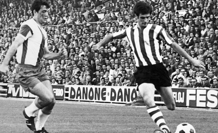 Fallece Txetxu Rojo, segundo futbolista con más partidos en la historia del Athletic Club