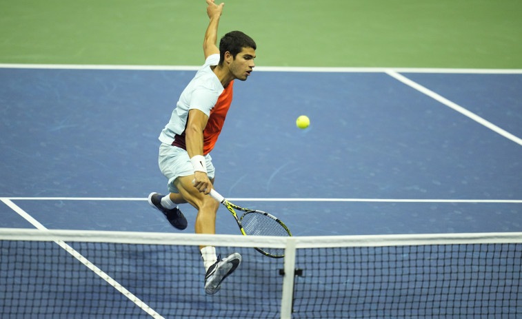 Las zapatillas de Alcaraz en el US Open se subastan y vuelan a Nueva York