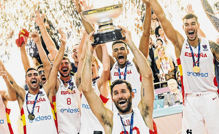 La selección española de baloncesto culmina su póker europeo
