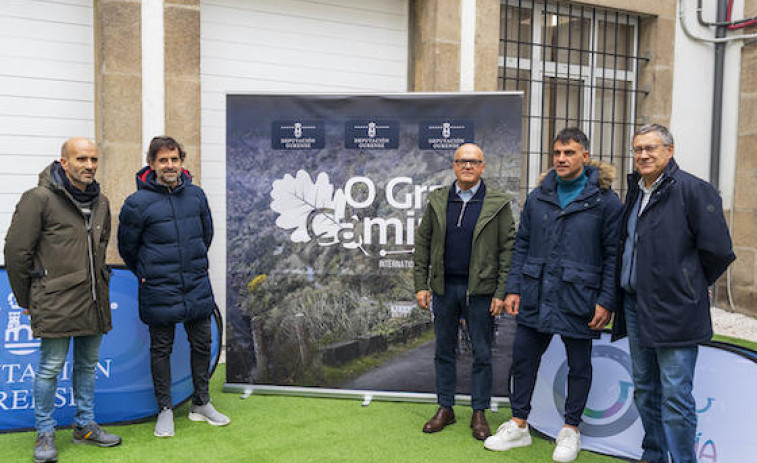 O Gran Camiño dedica su etapa reina a los afectados de Ourense por incendios
