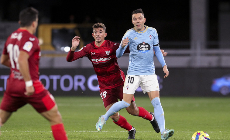 Celta y Sevilla despiden el año con un empate y muchas dudas
