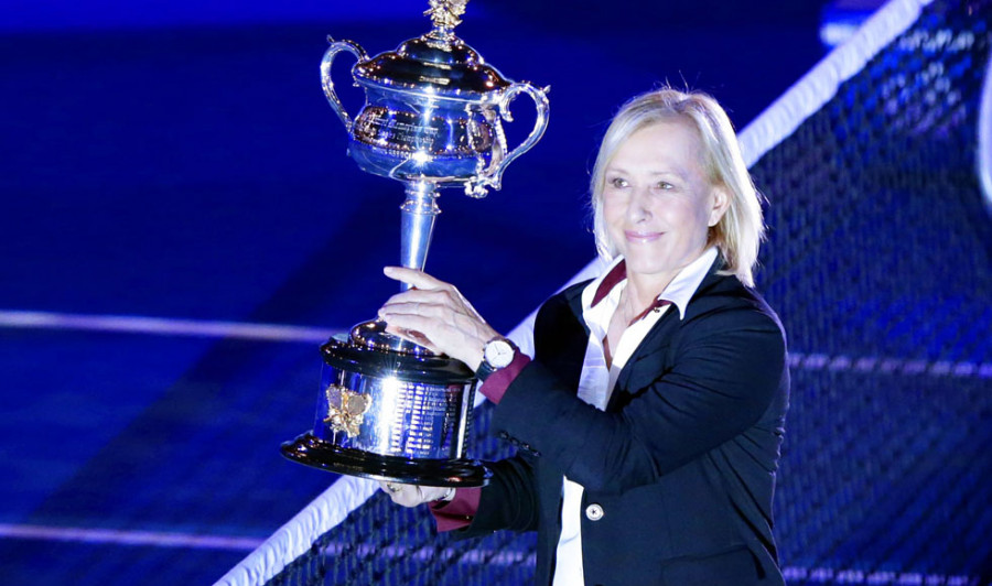 Martina Navratilova anuncia que sufre cáncer de garganta y de mama