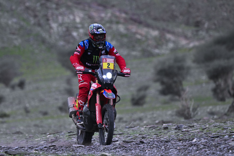 Brabec, segundo favorito en motos que abandona el Dakar